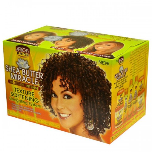 African Pride Shea Butter Miracle Texture Softening System African Pride Shea Butter Miracle Texture Softening System